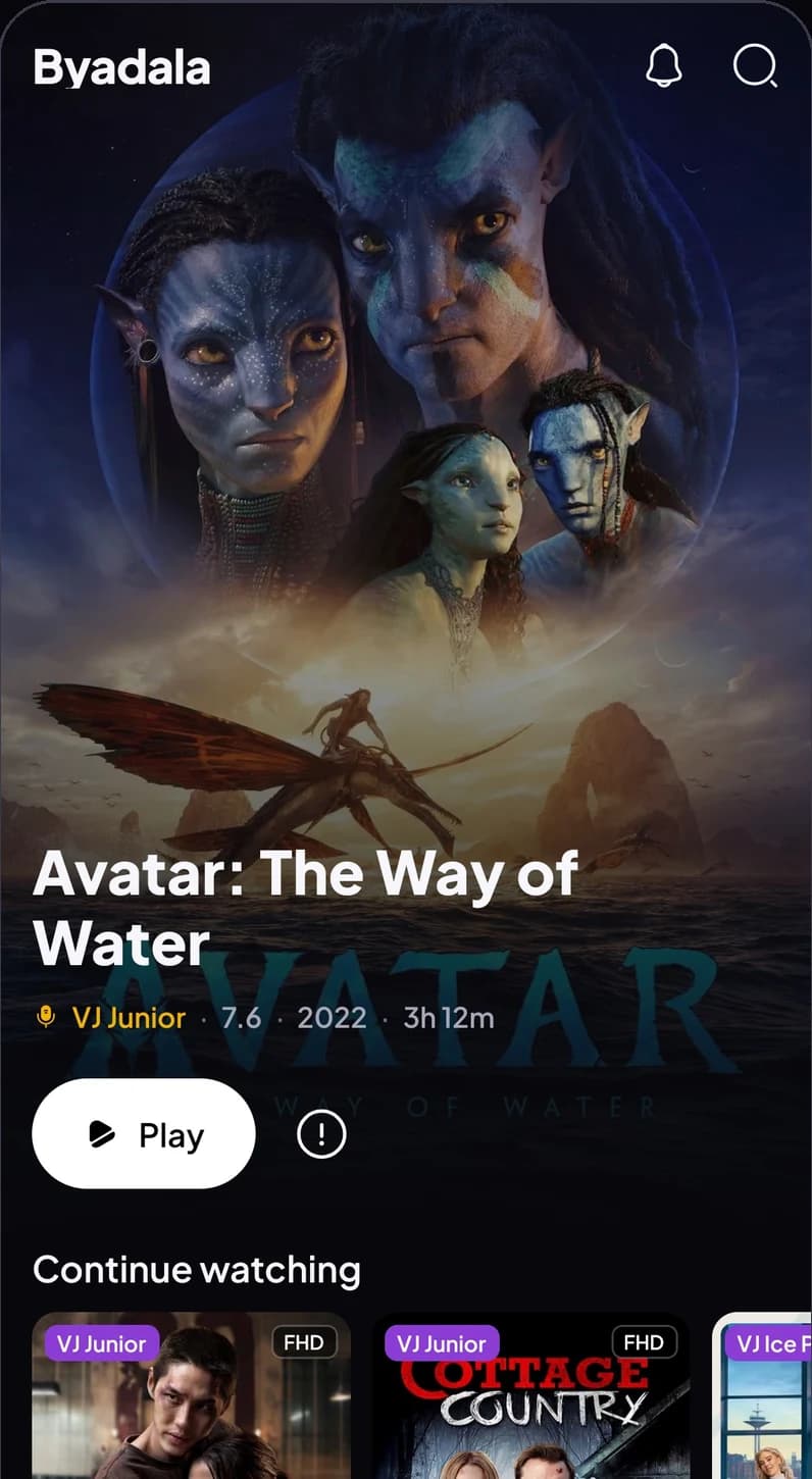 NetMovies UG on a phone