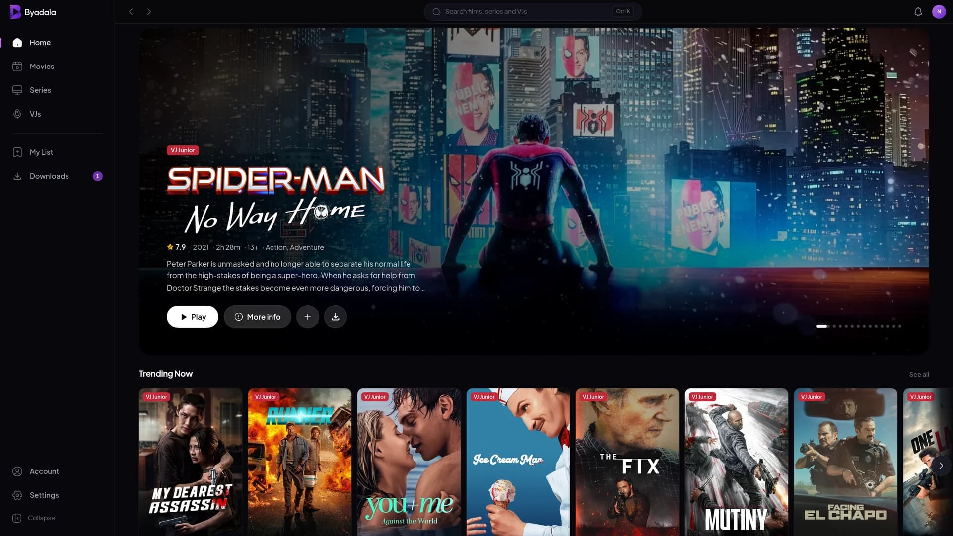 NetMovies UG on a Windows computer